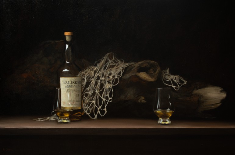 'Whisky and Driftwood' by artist Lee Craigmile